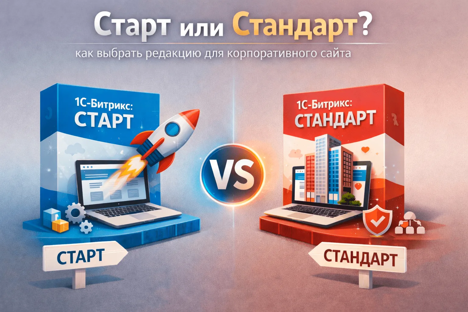 Старт или Стандарт: как выбрать редакцию для корпоративного сайта в Ижевске